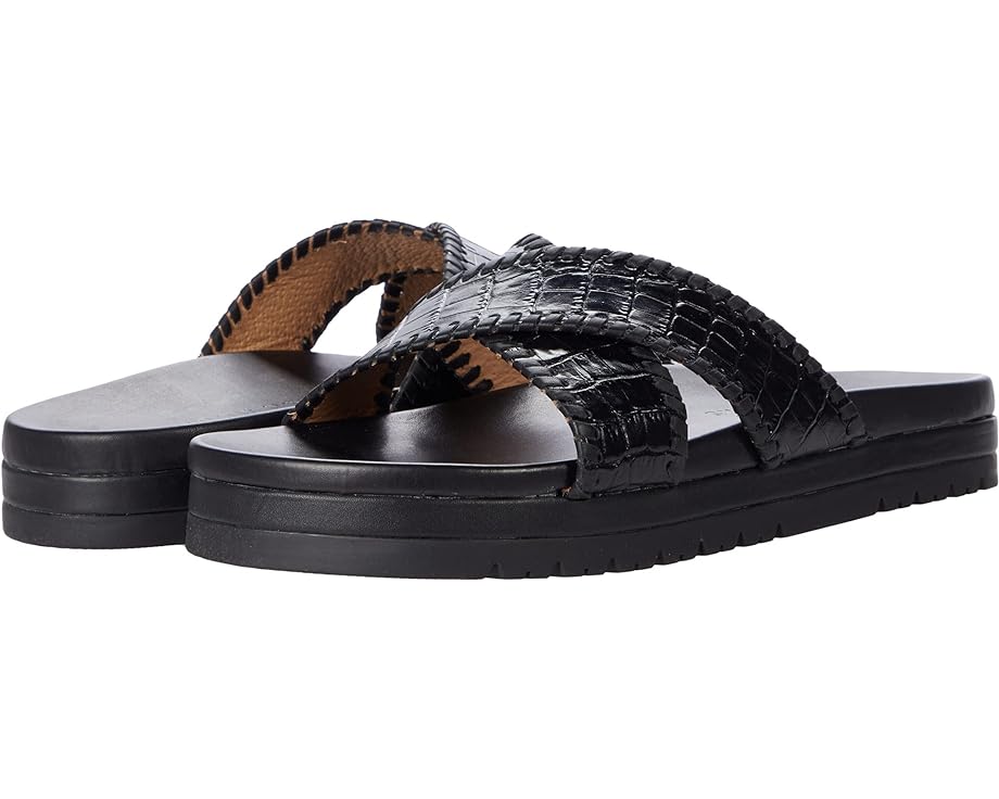 

Сандалии Jack Rogers Lexi Crisscross Sandal, цвет Black/Black