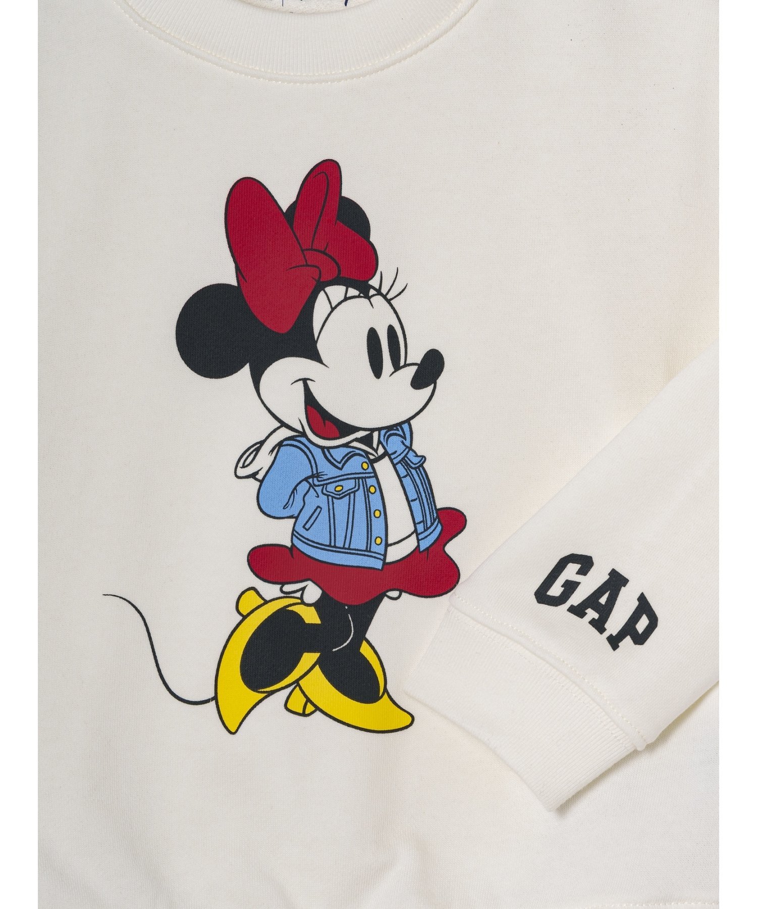 (K) Толстовка Disney (для малышей) GAP, NEW_OFF_WHITE_V2 — фото 3