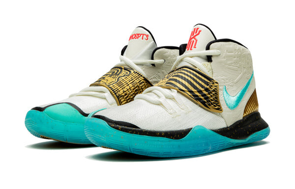 Кроссовки concepts x kyrie 6 'golden mummy' Nike, мультиколор — фото 3