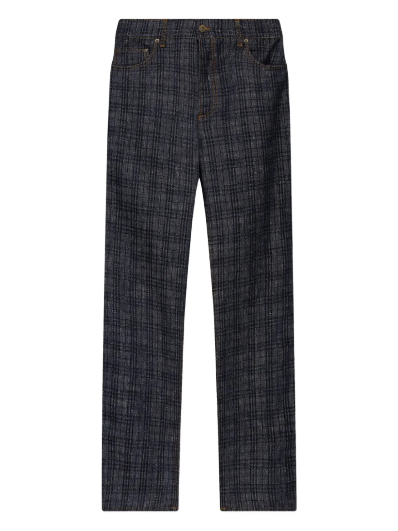 

Джинсы Burberry в клетку, синий