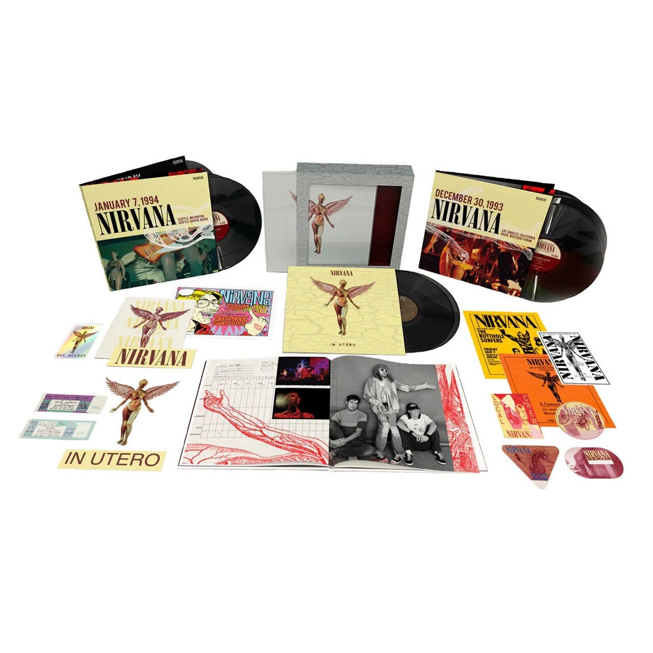

Виниловая пластинка Nirvana In Utero (30Th Anniversary) Super Deluxe 180G 8Lp Box Set