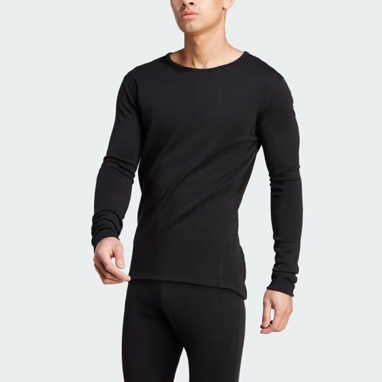 Футболка XPERIOR MERINO мужская черная Adidas, черный — фото 2