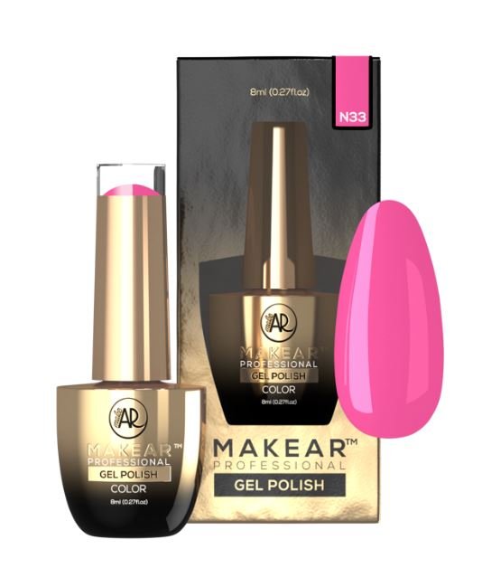 

Гибридный лак для ногтей Makear Neon N33 8 мл