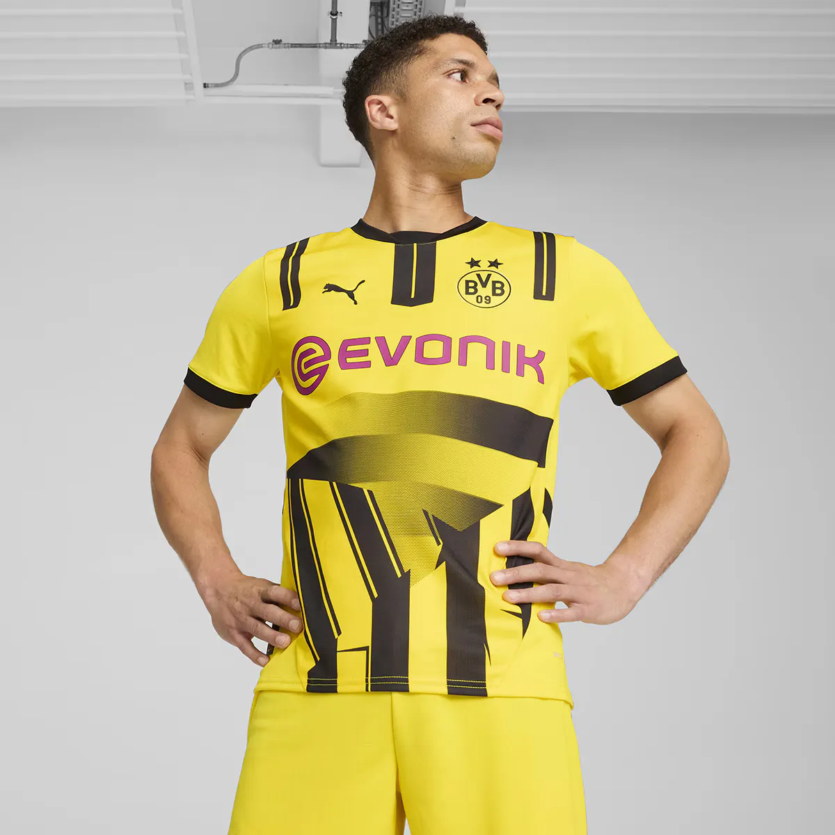 

Боруссия Дортмунд мужская футболка кубок 24/25 Puma, жёлтый