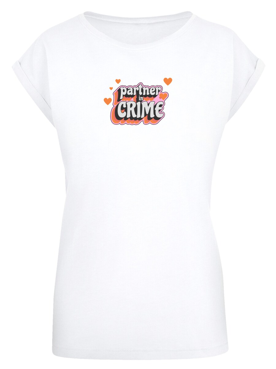 

Рубашка F4NT4STIC Partner In Crime Valentinstag, белый