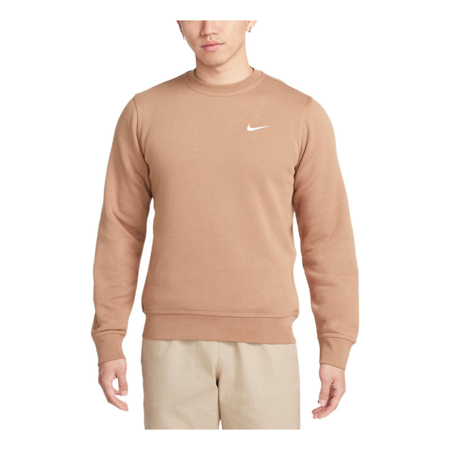 

Худи Nike logo crew neck sweatshirt 'Brown', коричневый
