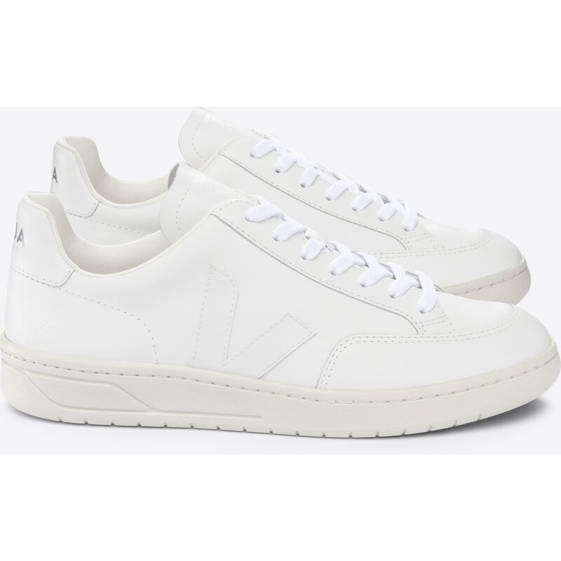 

Повседневные туфли v-12 из кожи экстра-белого цвета Veja, белый