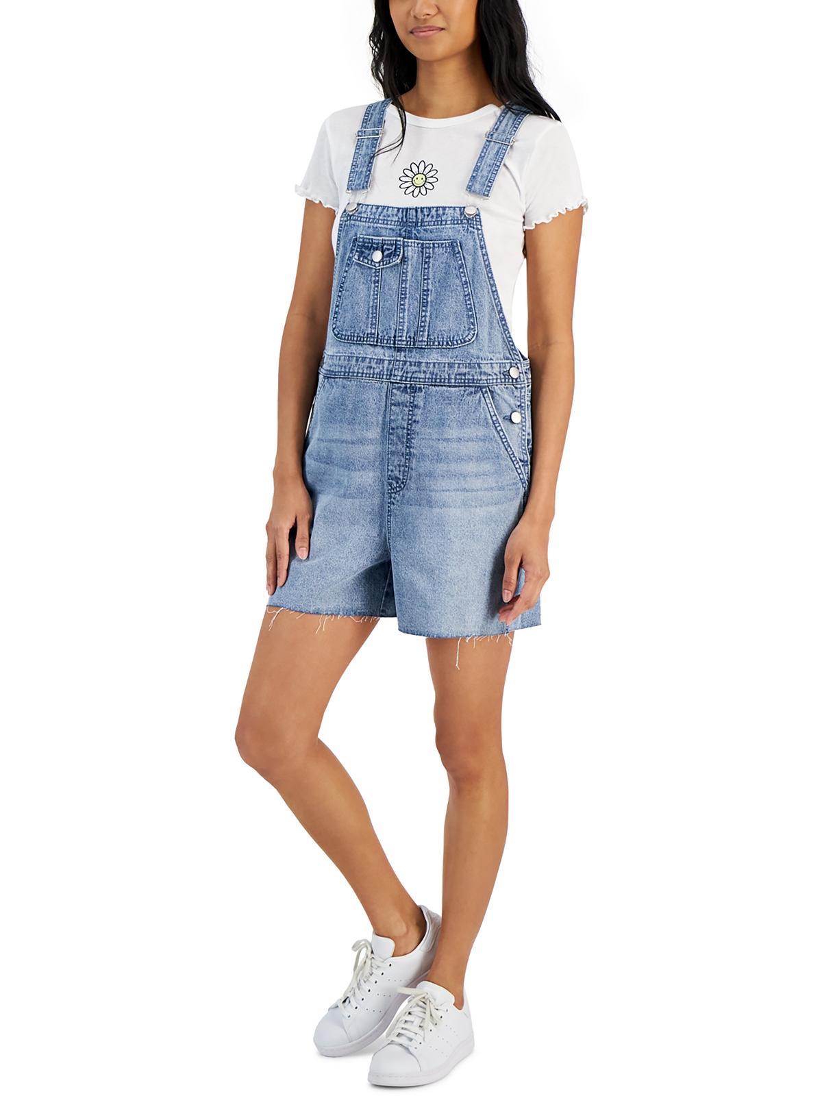 

Короткие шорты Juniors Womens с необработанным краем Tinseltown, цвет light wash