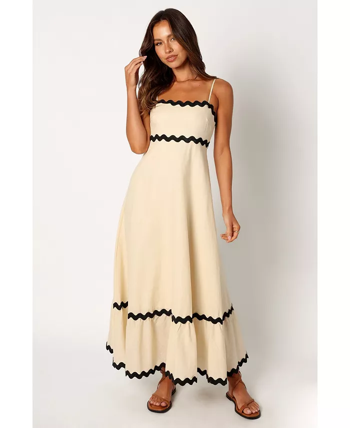 

Женское платье Yana Maxi Petal and Pup, коричневый/бежевый