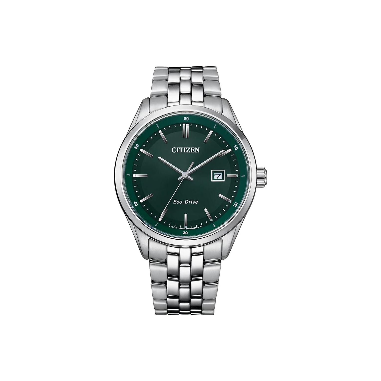 

CITIZEN Часы Solar Quartz Movement Watch Men's Watch Green Dial, Green Dial