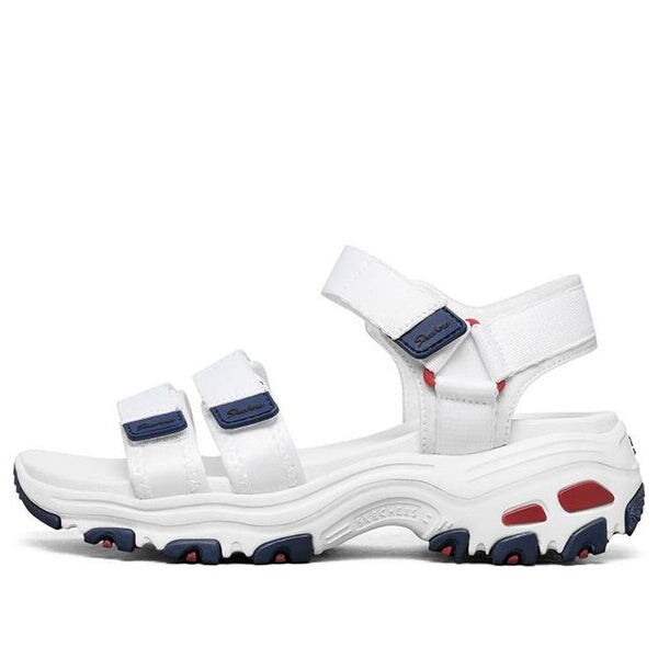Сандалии d'lites slipper gs white/blue/red Skechers, белый