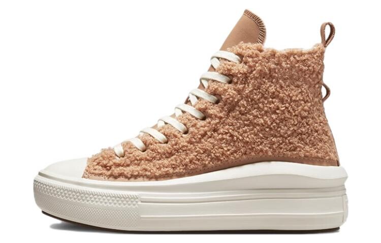 

Кеды Chuck Taylor All Star Women's Converse Move Platform High 'Sherpa - Champagne Tan' Women's