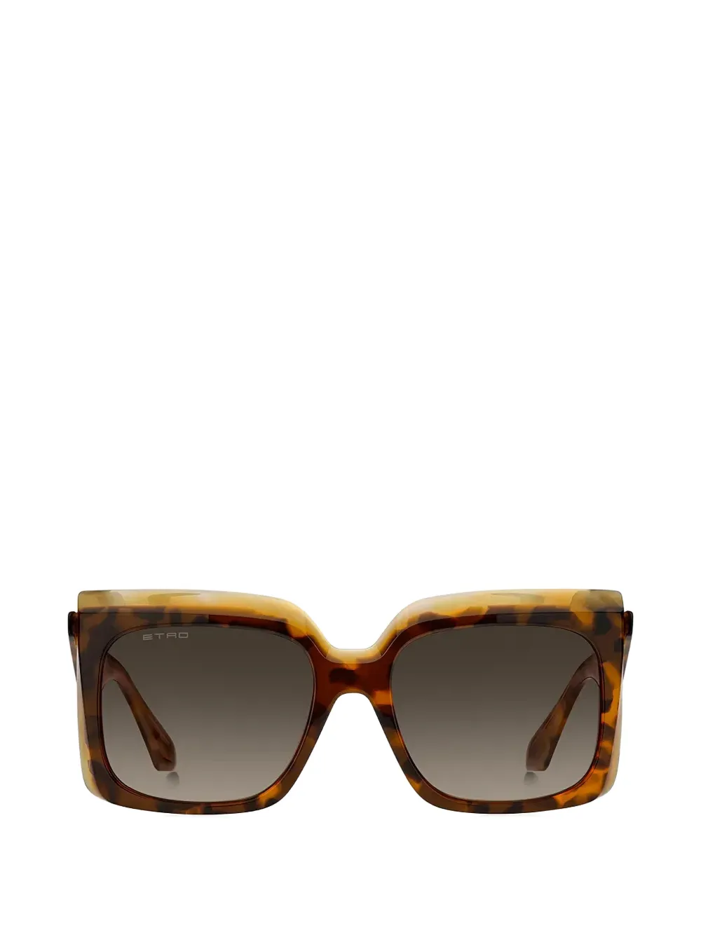 

Квадратные солнцезащитные очки Etro, коричневый