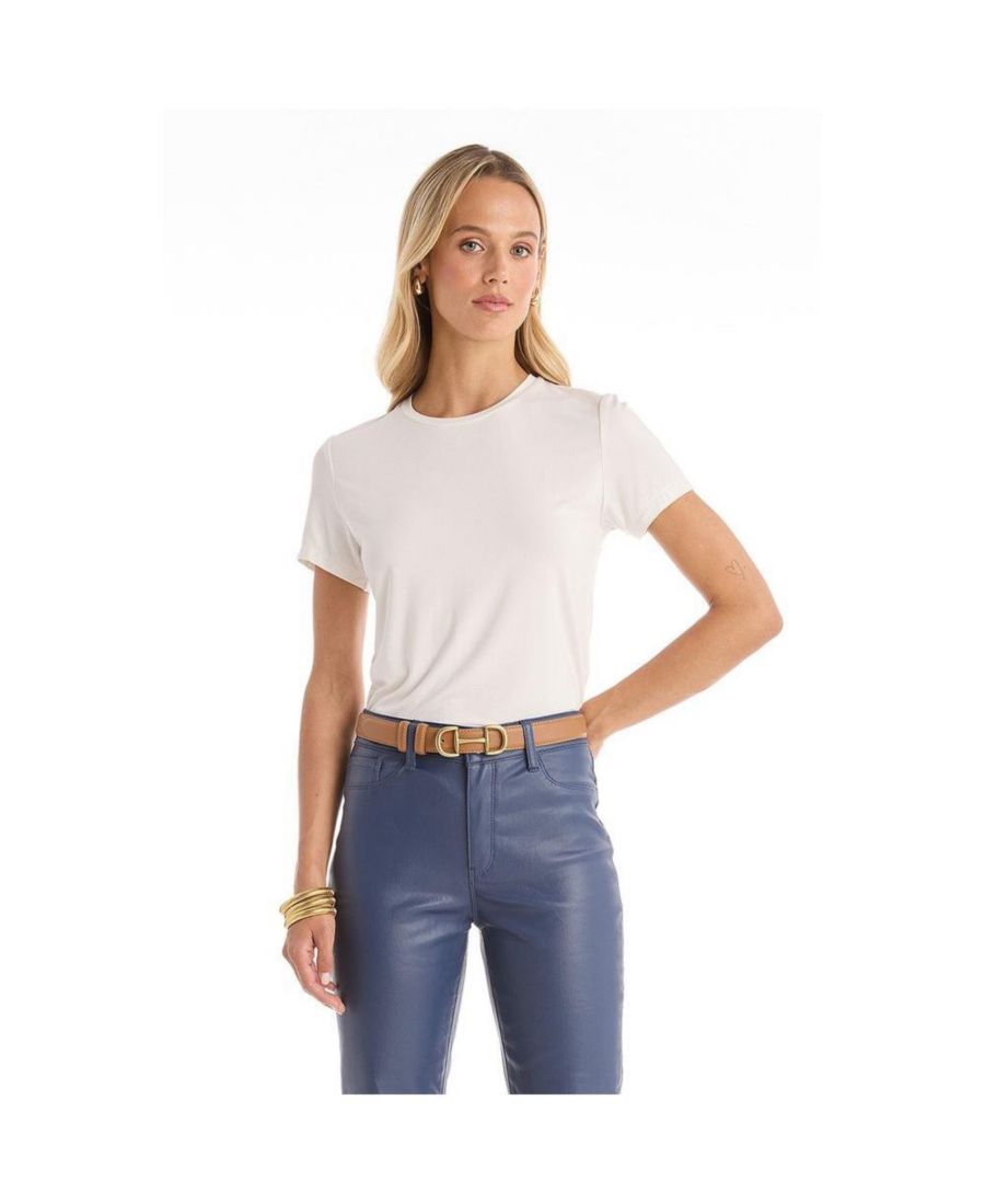 

Женская ультрамягкая футболка Amaya - белая The Noli Shop, White