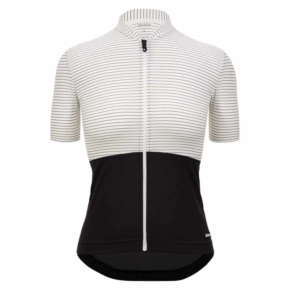 

Джерси с коротким рукавом Santini Colore Riga, белый