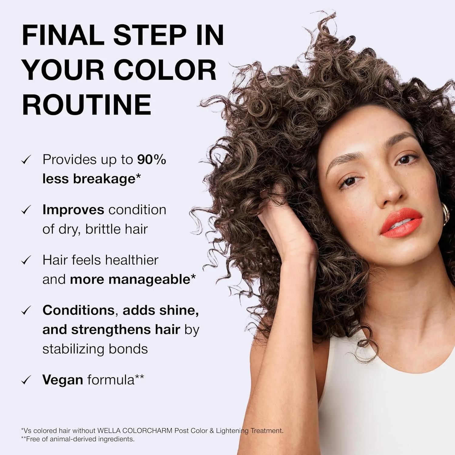 COLORCHARM Post Color & Lightening Treatment | Bond Building | Кондиционер для волос после окрашивания, придает блеск и укрепляет | 1 жидк унция (30 мл) саше — фото 2