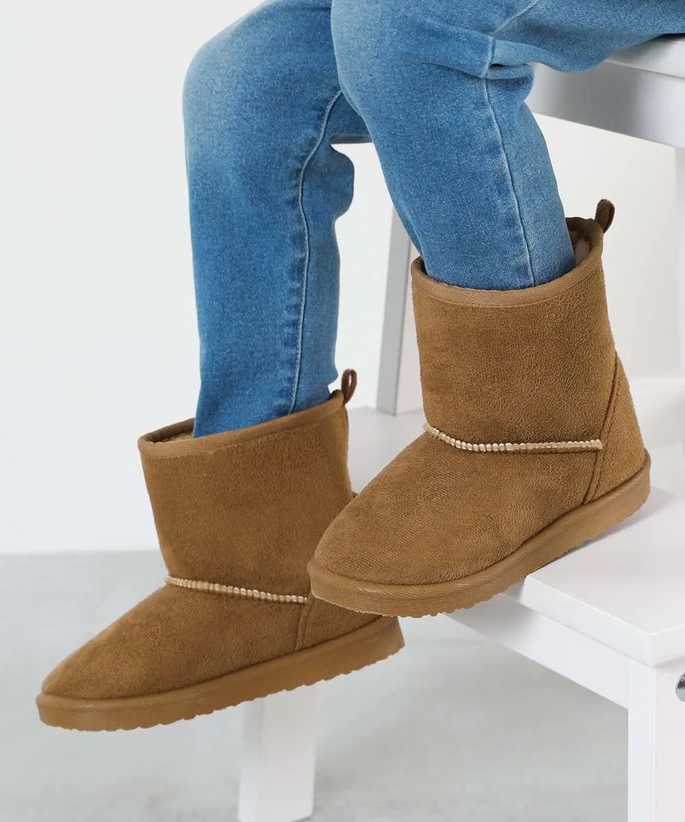 Водонепроницаемые сапоги из овчины 2025AW Devirock, brown