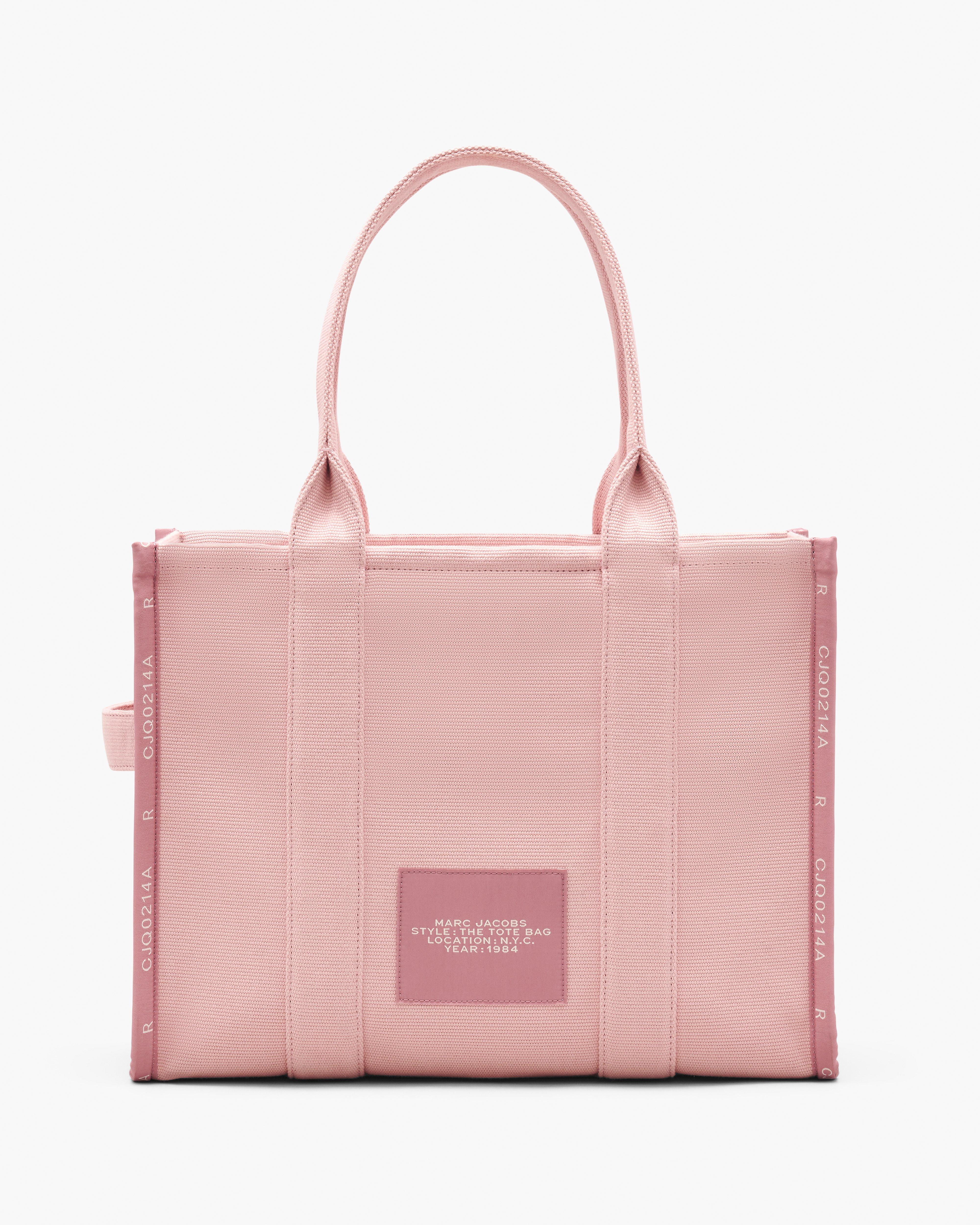 Большая жаккардовая сумка-тоут Marc Jacobs, розовый — фото 3