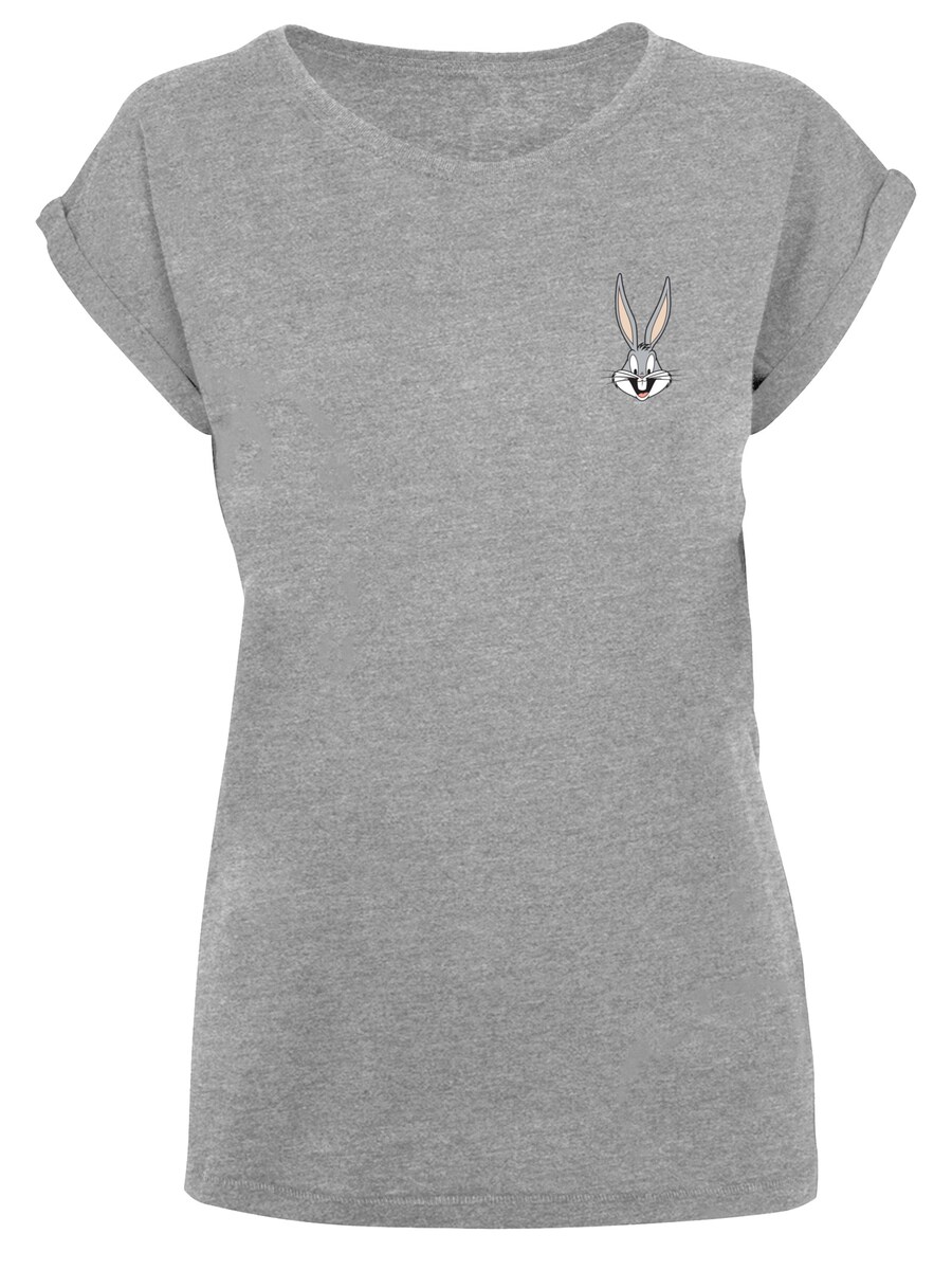 

Рубашка F4NT4STIC Looney Tunes Bugs Bunny Breast, серый
