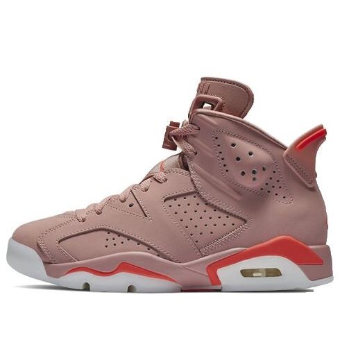Кроссовки aleali may x 6 ретро Air Jordan, розовый