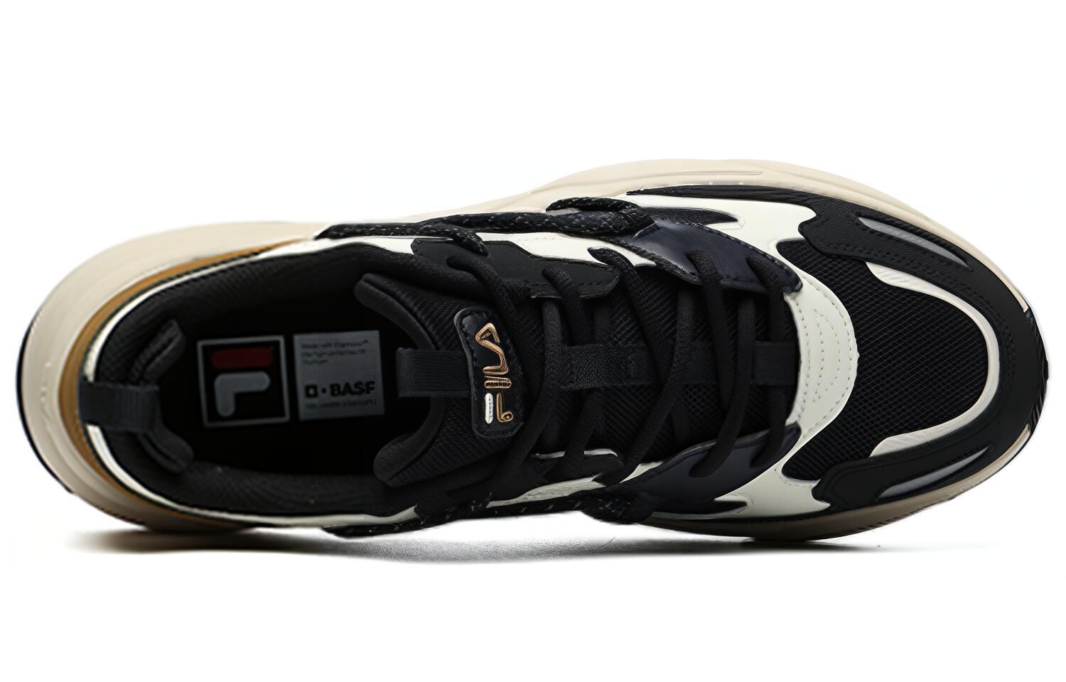 Кроссовки FILA Spettro Low-Top Casual Shoes Black/White — фото 2