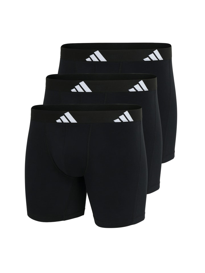 

Трусы боксеры adidas, цвет allblack