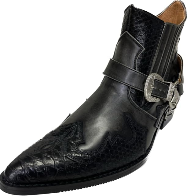 

Мужские современные западные ботинки Richard Smith, черный