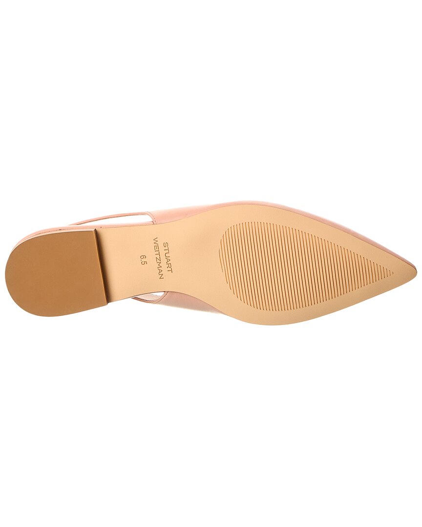 Стюарт Вейцман Пирл Кожаные Туфли-лодочки Stuart Weitzman, розовый — фото 4