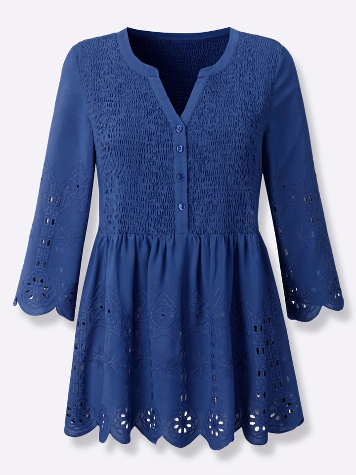 

WITT WEIDEN Кружевная туника королевского синего цвета