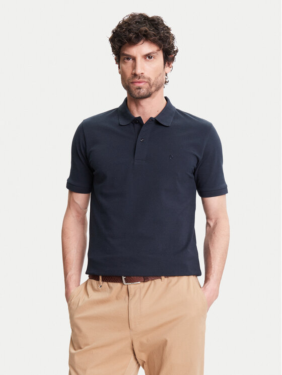 

Рубашка поло стандартный крой C5 21354.2110 Pierre Cardin, синий