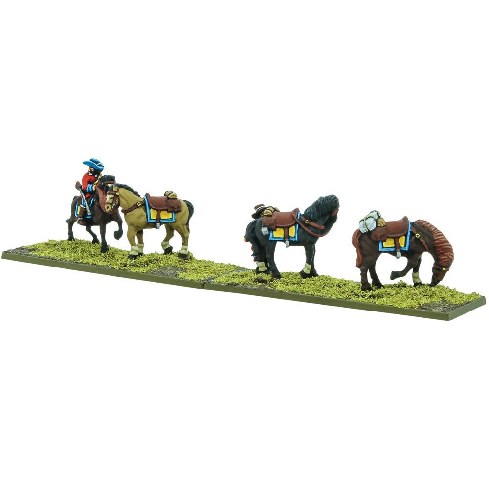 

Миниатюра Warlord Games Pike & Shotte Epic Battles: Dragoons Horseholders