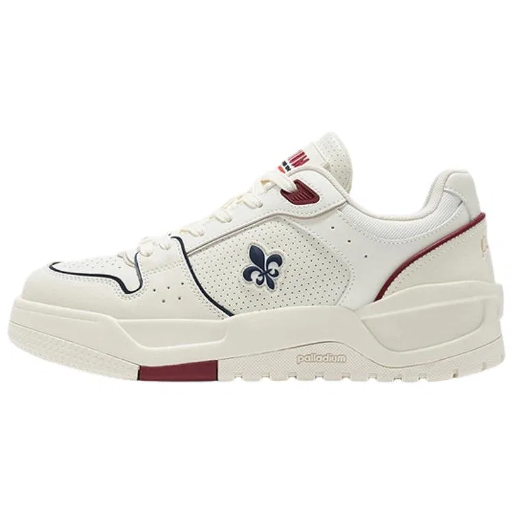 Кроссовки скейтбордические Palladium White Red