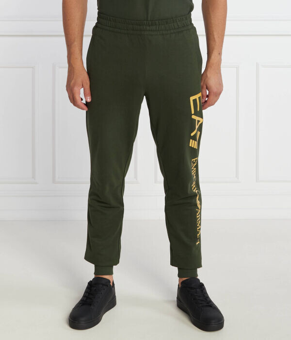

Штаны спортивные Ea7 Regular Fit, зеленый / желтый