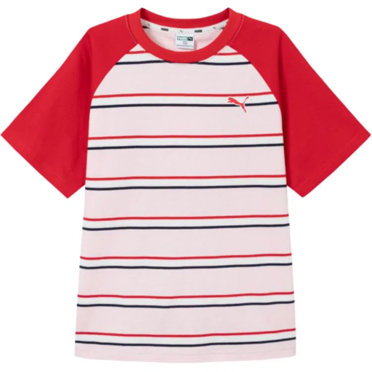 Детская футболка с v-образным вырезом thin PUMA, Red Tone 00366