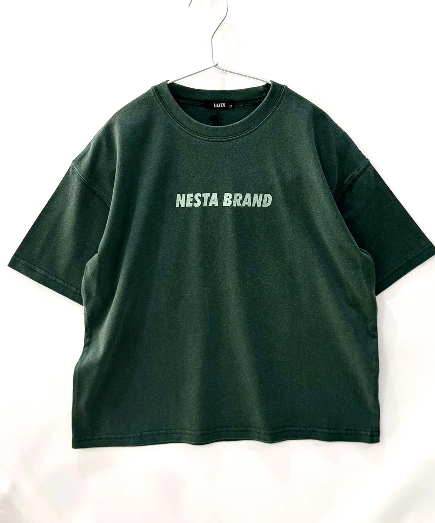 Детская футболка SHISKY оверсайз с пигментной обработкой NESTA BRAND — фото 3