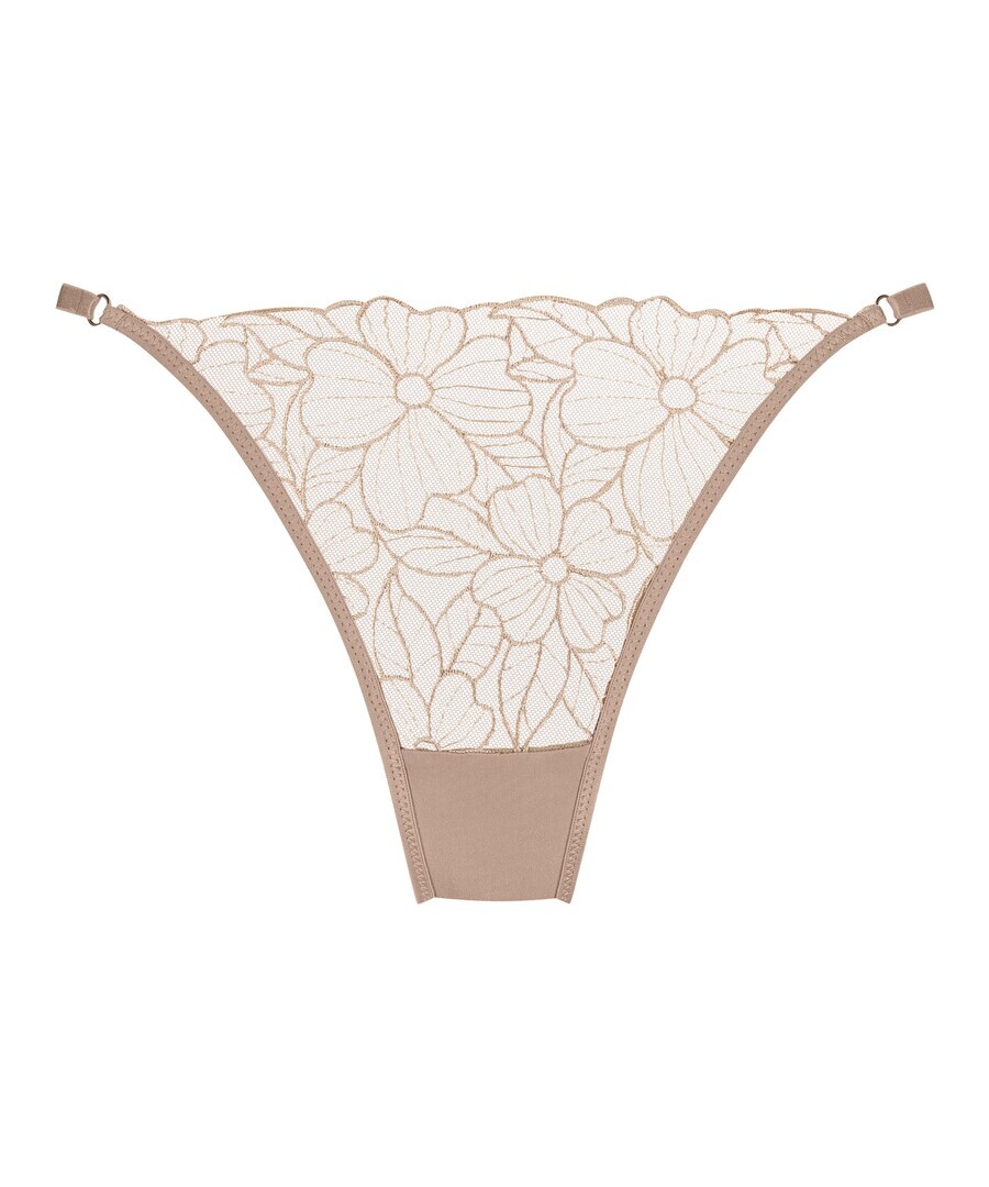 

Стринги Hunkemöller Thong Anya, бежевый