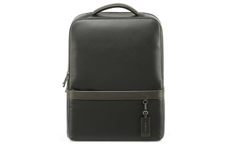 

Samsonite Черный рюкзак из ткани с кожаными вставками и микрофиброй для мужчин