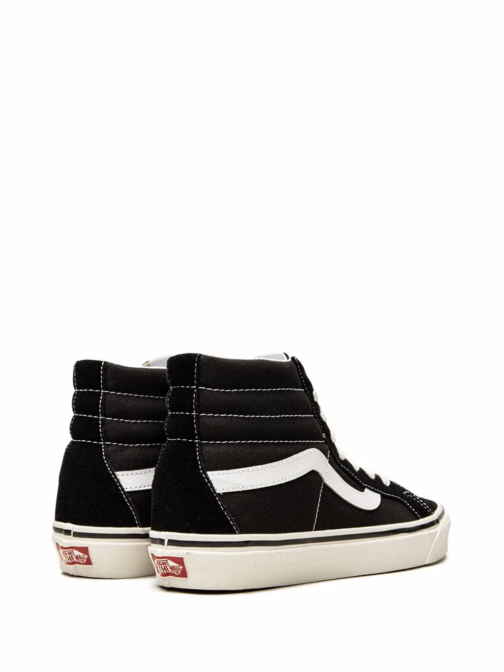 Кеды Sk8-Hi 38 DX Black/White Vans, черный — фото 3