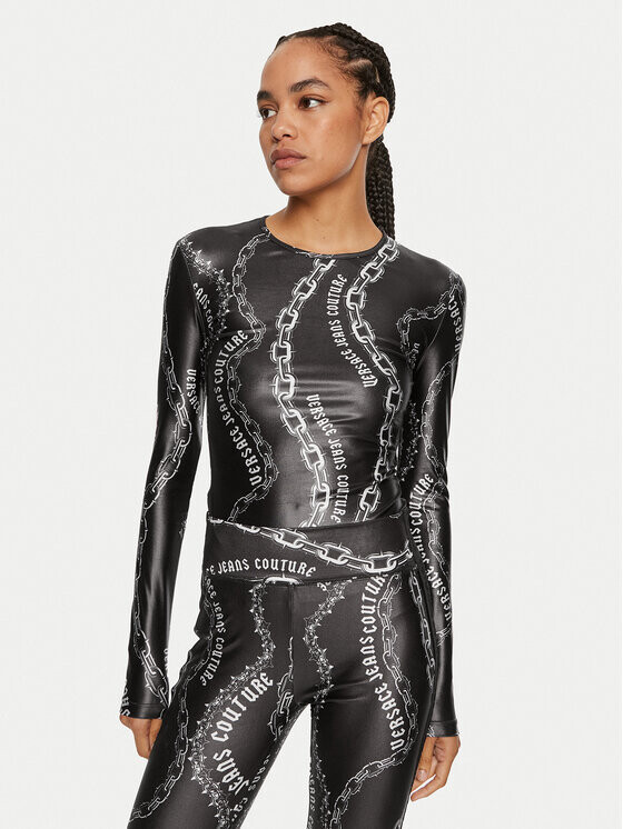 

Тело облегающее Versace Jeans Couture, черный