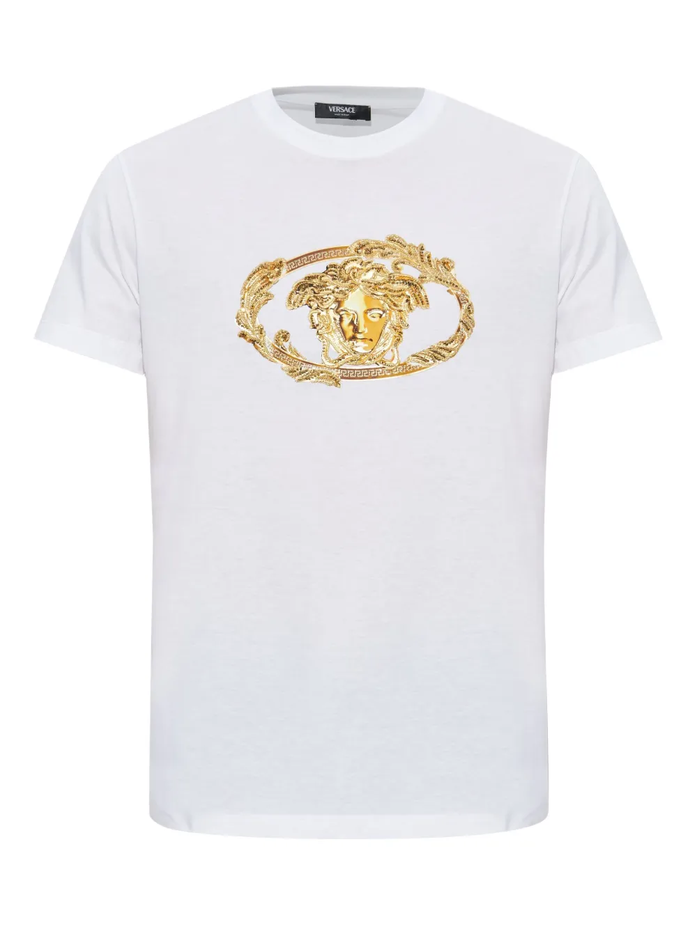 

Футболка с принтом VERSACE, черный