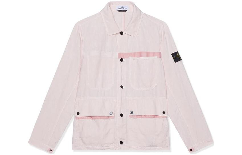 

Куртка мужская розовая Stone Island, розовый
