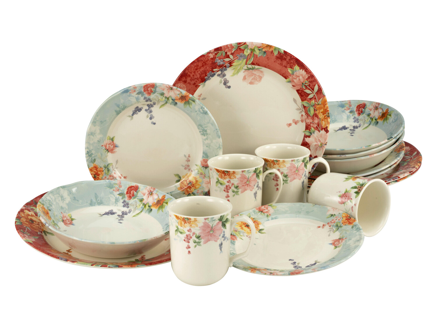 

Столовый набор Creatable, 44x27x40 см, многоцветный