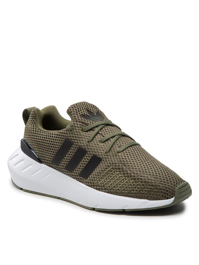 Кроссовки Swift Run 22 J adidas, зеленый — фото 2