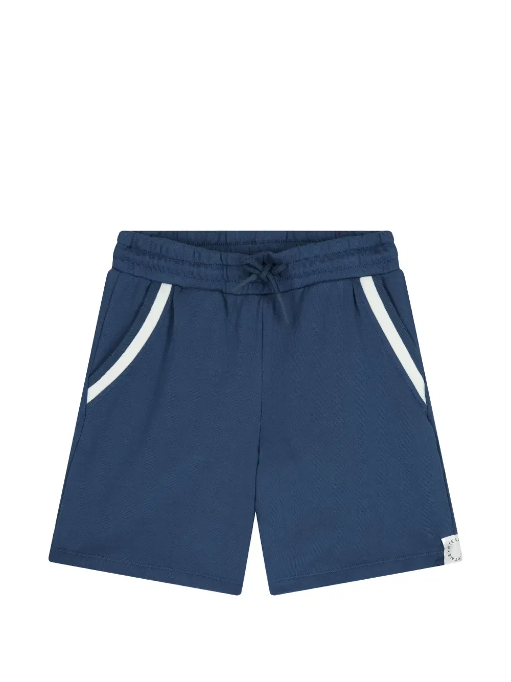 Шорты с контрастной отделкой Stella Mccartney Kids, синий