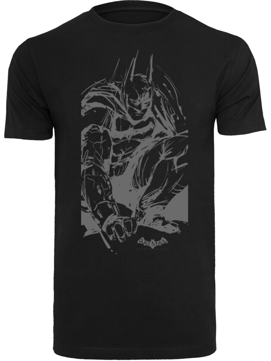 

Классическая футболка F4NT4STIC Shirt DC Comics Batman Arkham Knight Sketch, черный