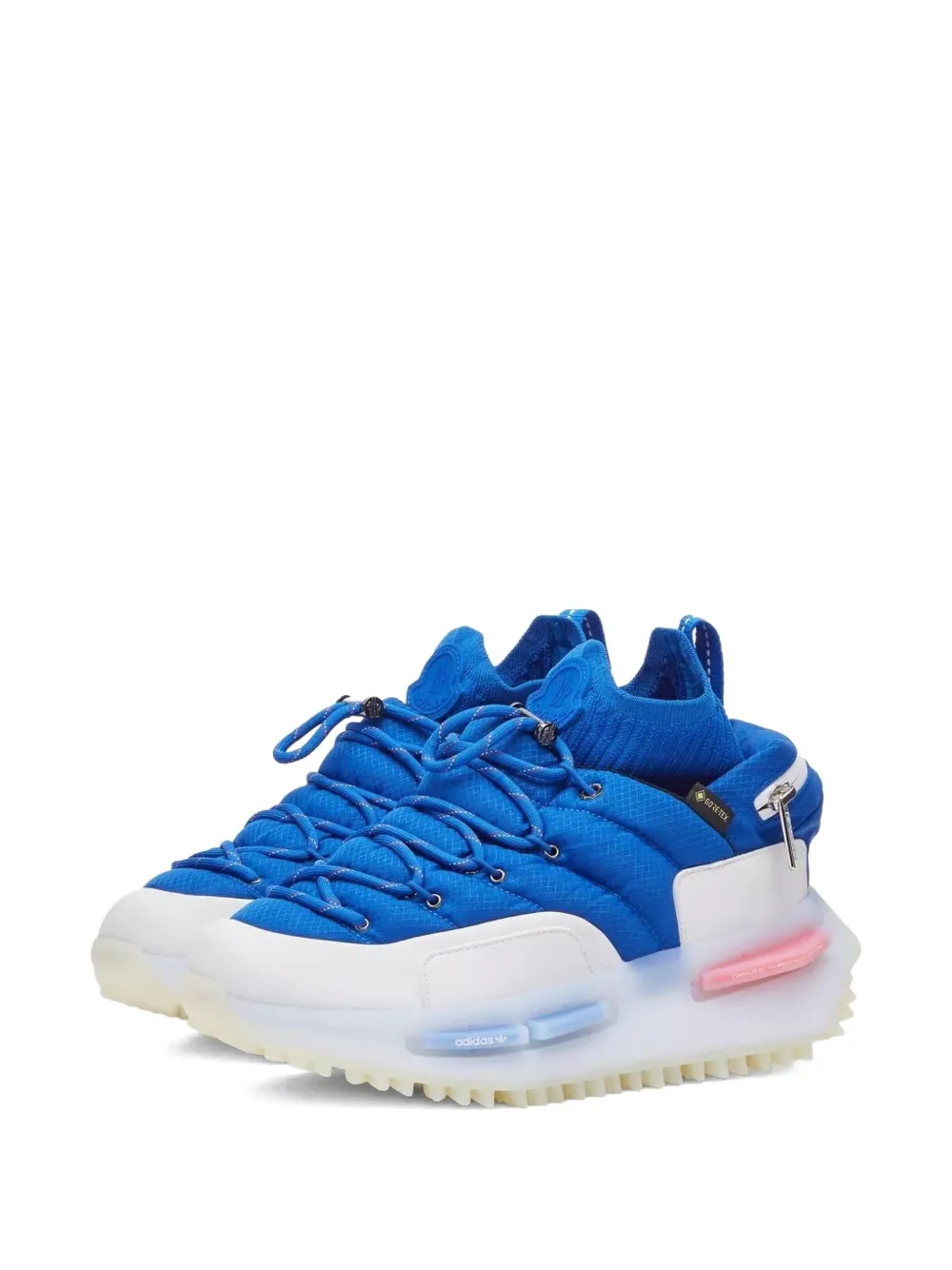 Кроссовки NMD Runner "Moncler - Королевский синий" adidas — фото 2