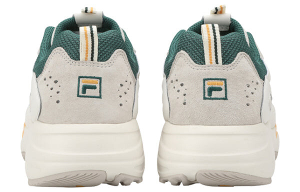 Кроссовки tracer retro running shoes grey/green/yellow Fila, серый — фото 3