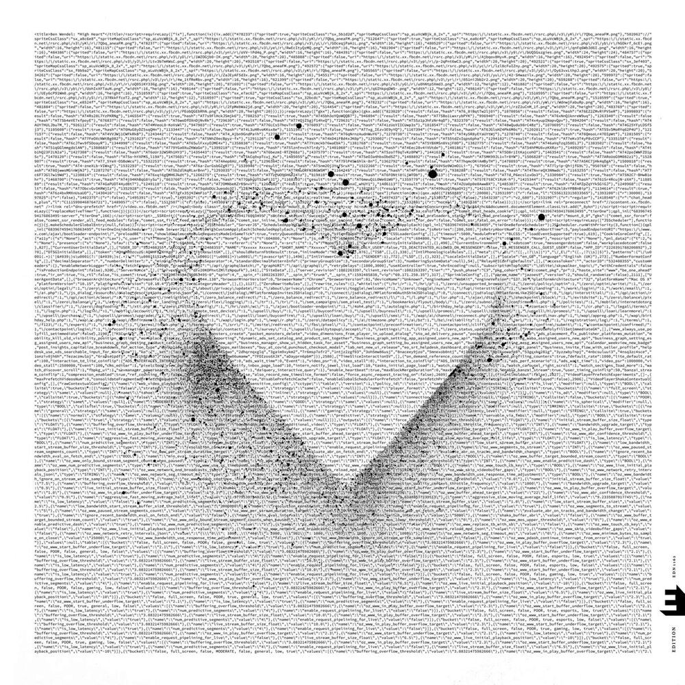 

Виниловая пластинка LP High Heart - Ben Wendel