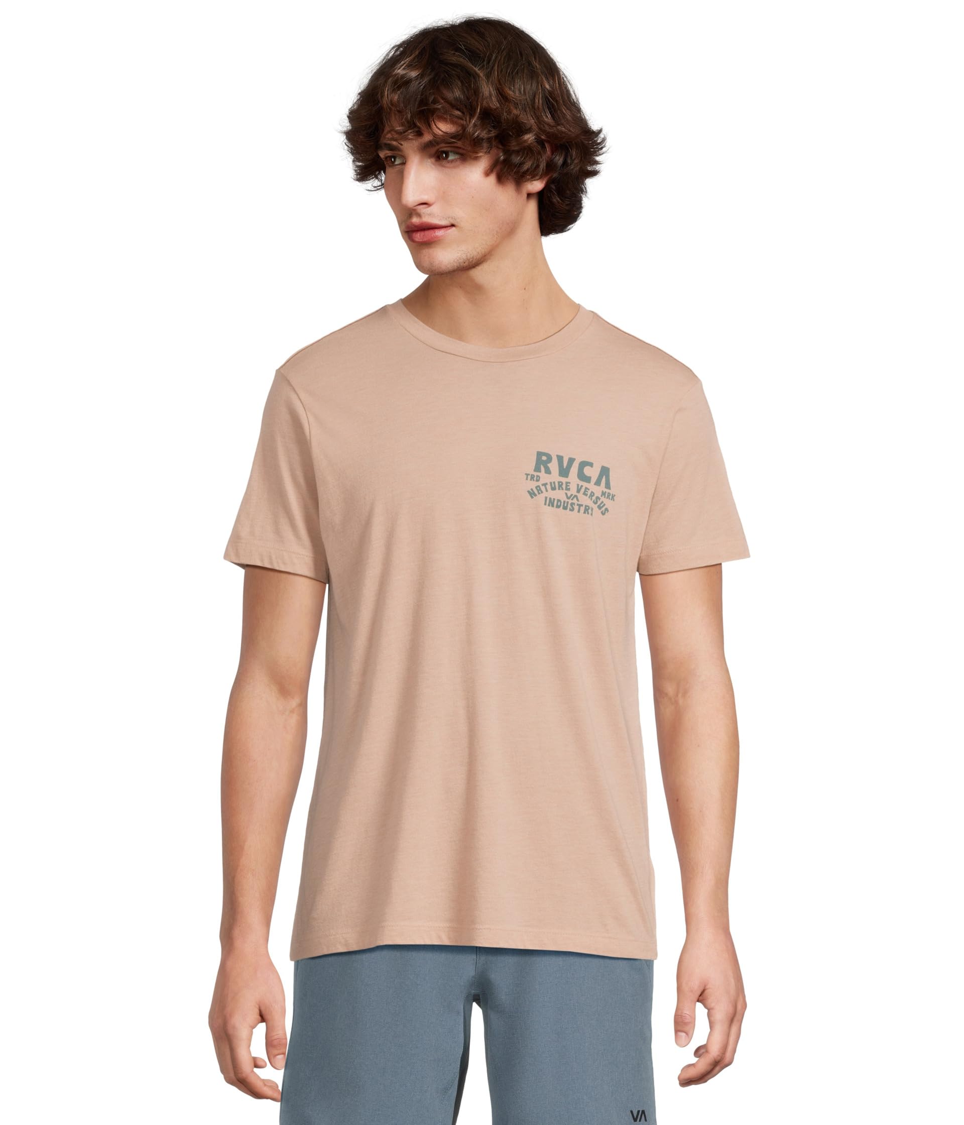 

Футболка RVCA RVCA Ridge Short Sleeve, цвет Pale Mauve