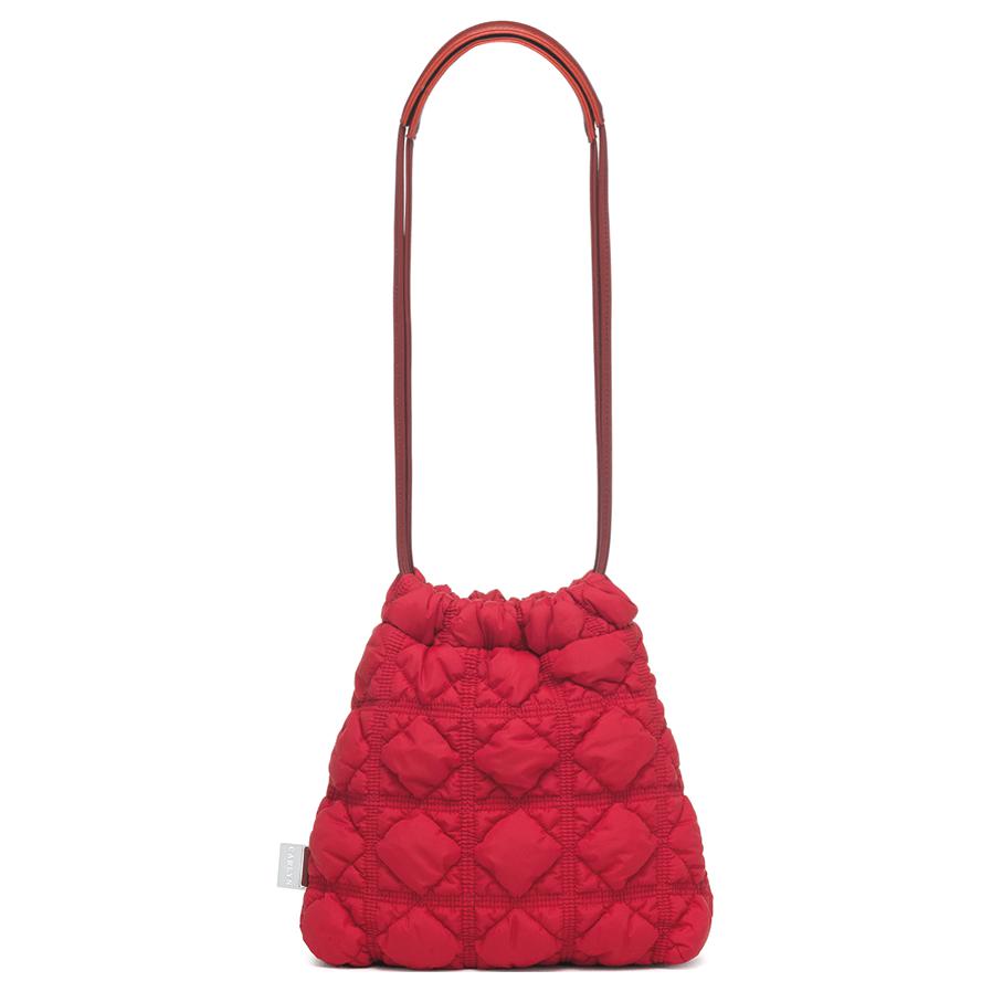 

CARLYN Нейлоновая мини-сумка через плечо женская красная, Red